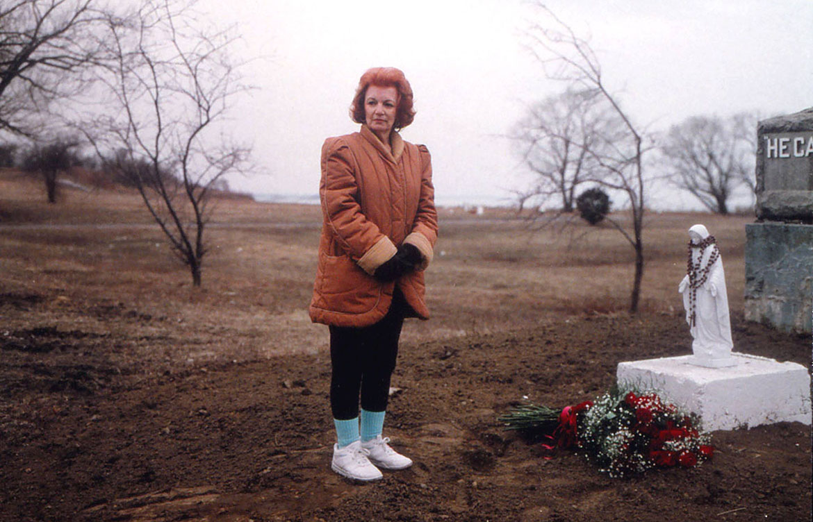 Vicki Pavia, whose baby is buried on Hart Island
