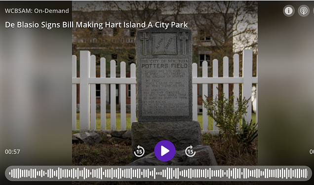 De Blasio Signs Bill Making Hart Island A City Park